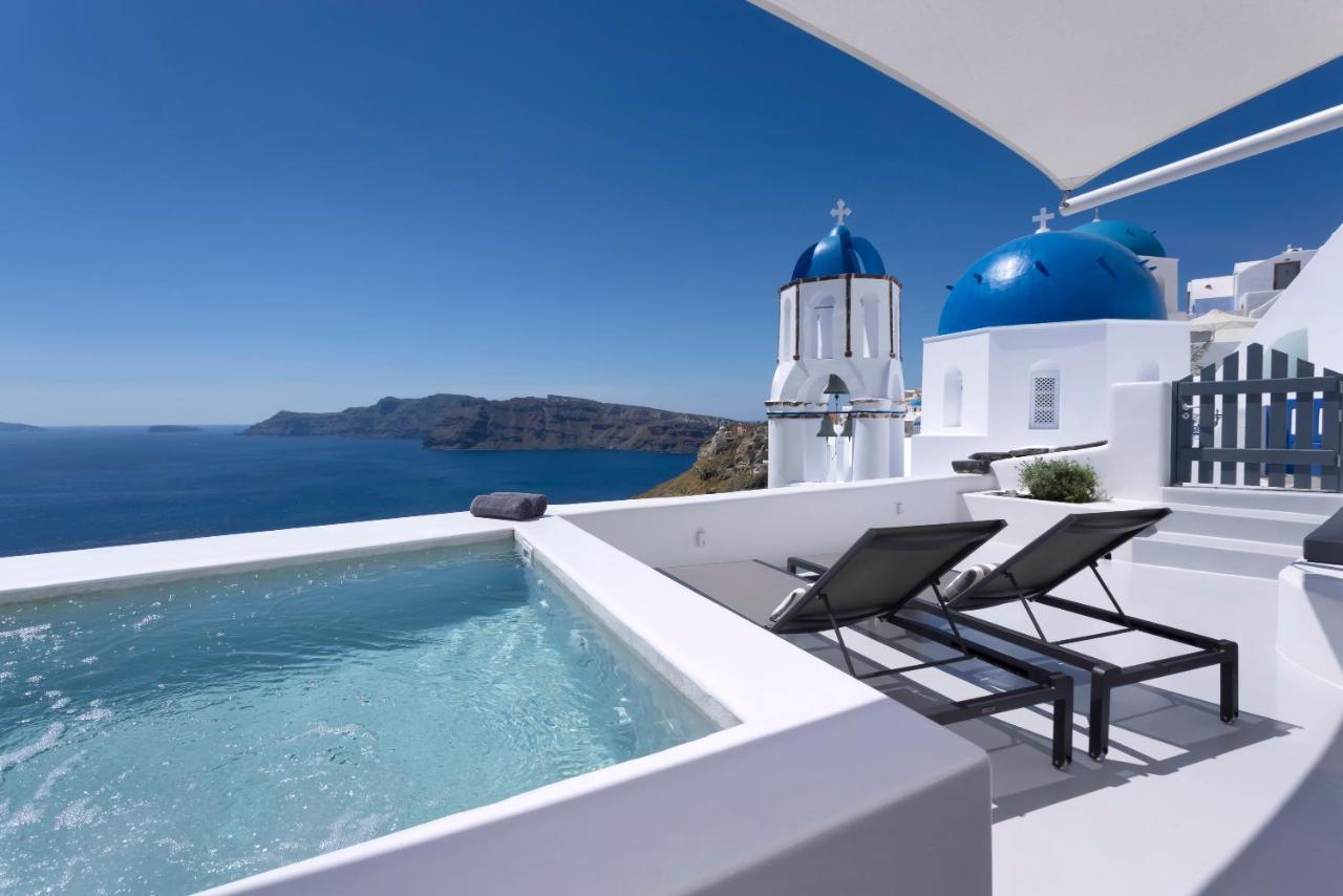 Bluedome Cavehouses By Otium Villas Oia  Ngoại thất bức ảnh